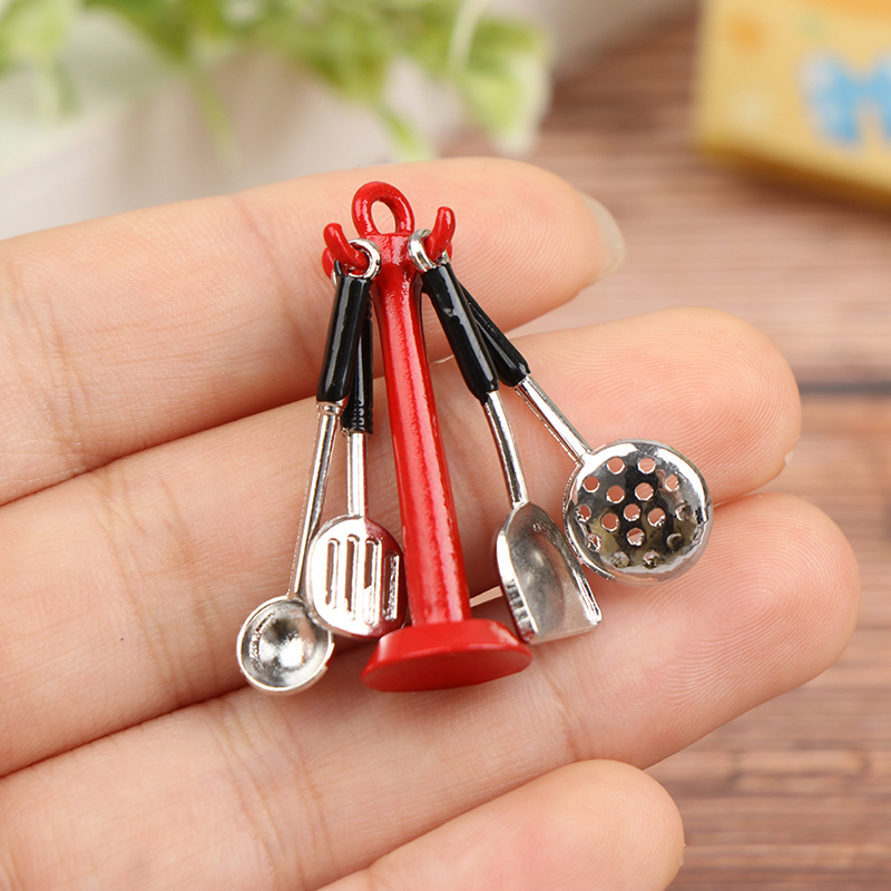 Kids Toys Kitchen - 1:12 casa de bonecas utensílio cozinha