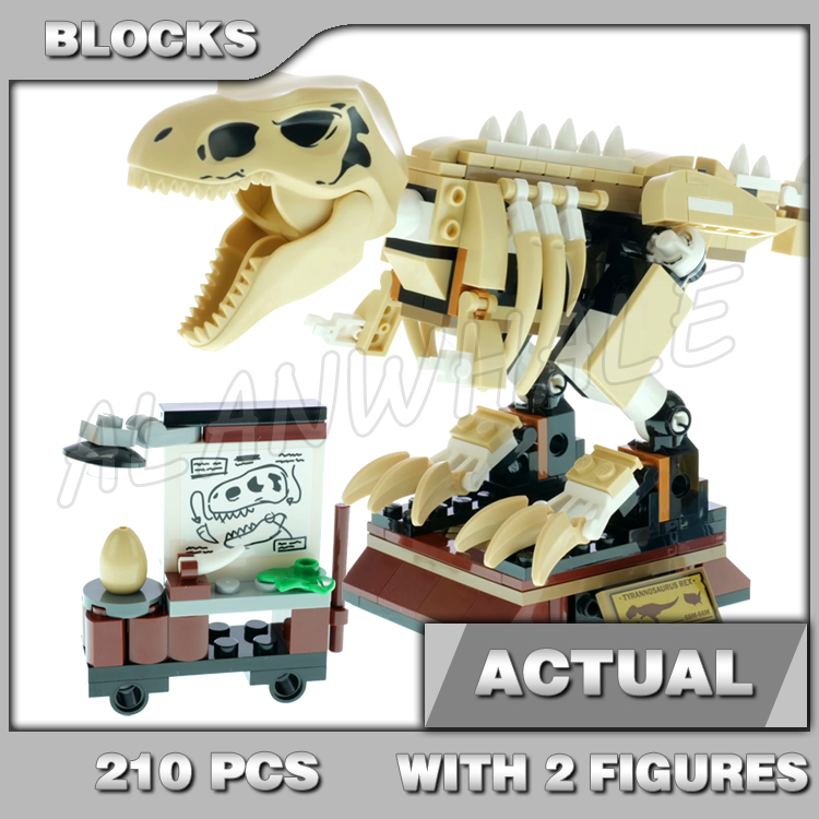 Kids Toys Christmas 2025 - 210 peças Jurassic World Exposição de