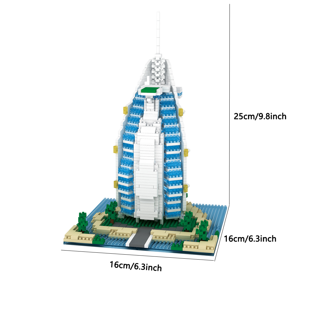 Kids Toys Dubai - Knew construído dubai skyline blocos de