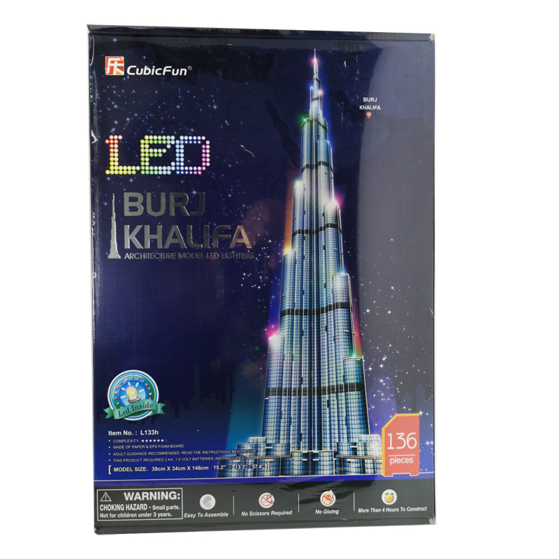 Kids Toys Dubai - Puzzles 3D da Torre Burj Khalifa