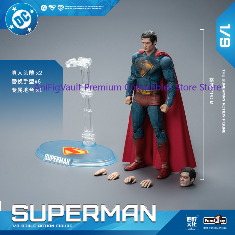 Kids Toys Christmas 2025 - Nova Figura de Ação Fondjoy Superman