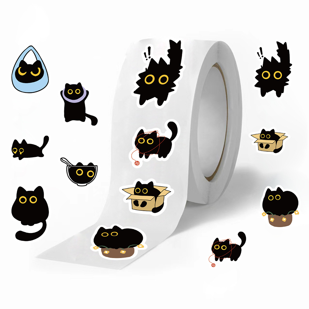 Kids Toys Names - 100-500 Peças Adesivos de Gato em