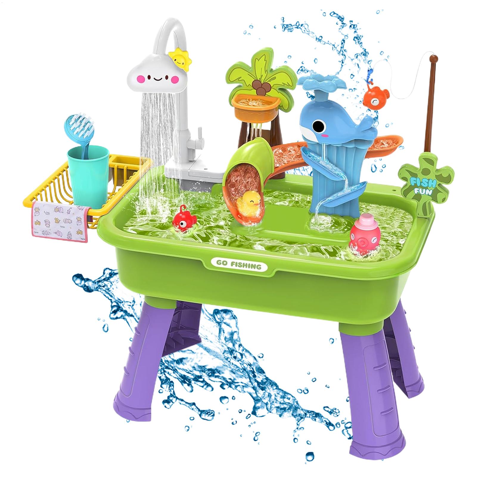 Kids Toys Kitchen - Pia Elétrica de Brincar para Crianças