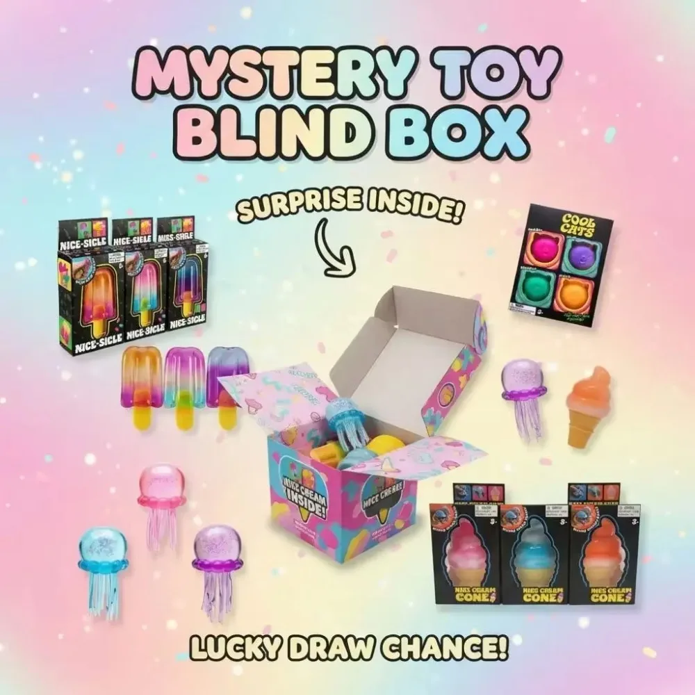 Caixa Misteriosa Squishy, Conj - Kids & Toys Expo Saudi Arabia avaliação e preço