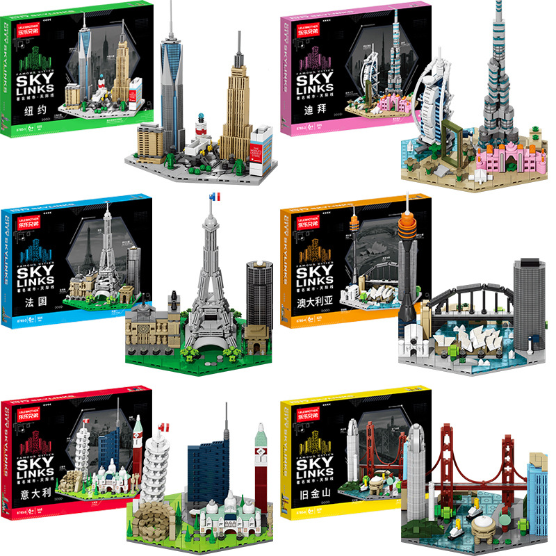 Blocos de Montar de Edifícios  - Kids Toys Dubai avaliação e preço