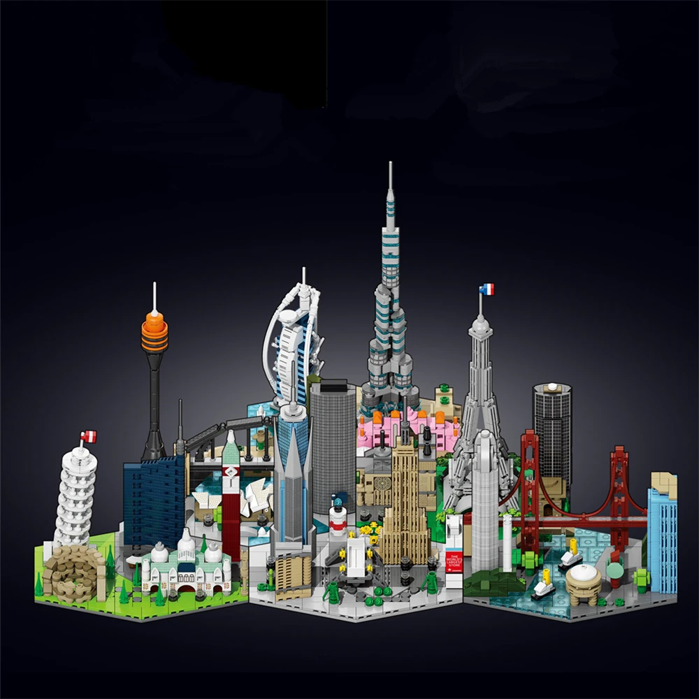 Blocos de Montar de Edifícios  - Kids Toys Dubai avaliação e preço