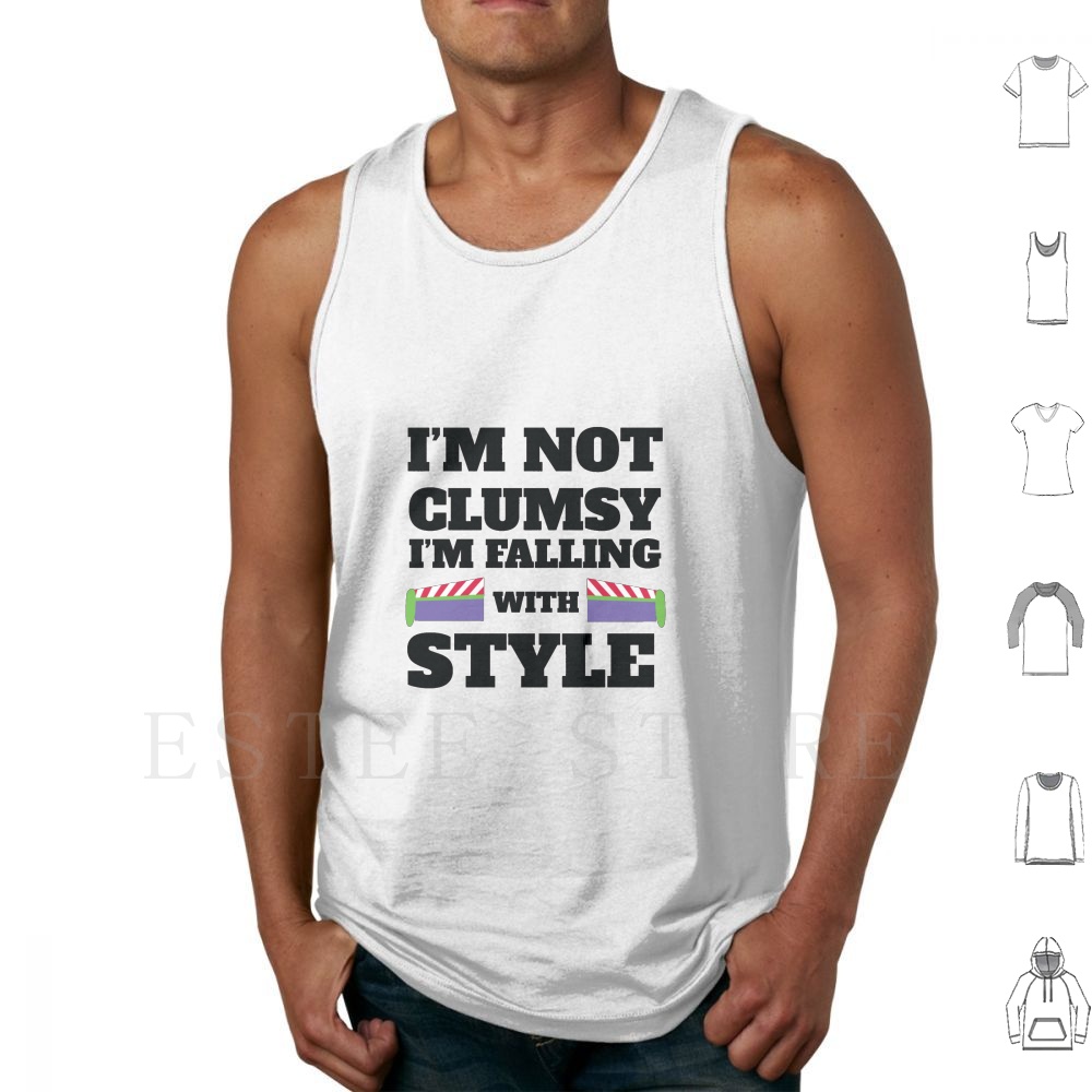 Clumsy tank tops colete sem ma - Kids Toys Vector avaliação e preço
