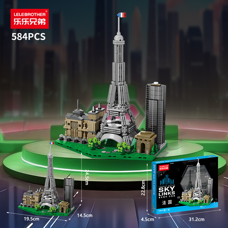 Famosa cidade skyline blocos d - Kids Toys Dubai avaliação e preço