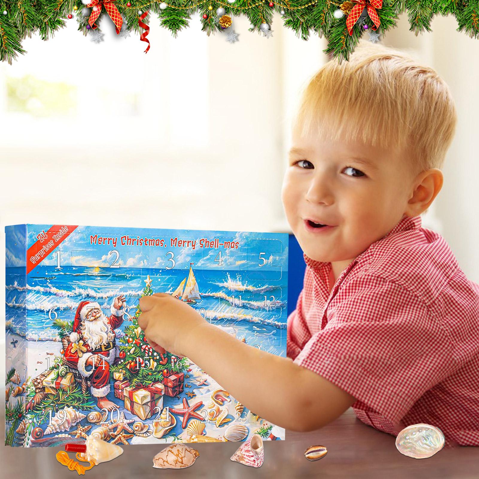 2025 conchas calendário do adv - Kids Toys Christmas 2025 avaliação e preço