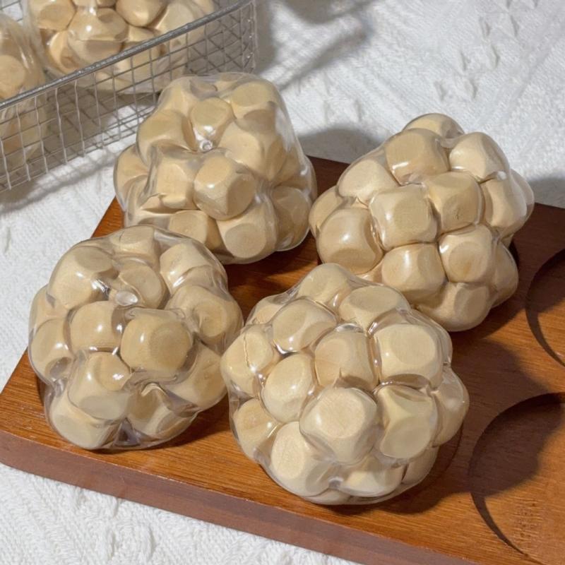 Bola de Madeira Sensorial Arte - Kids Toys Entertainer avaliação e preço