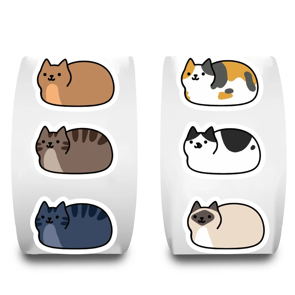500PCS Adesivos de Gato em Est - Kids Toys Names avaliação e preço