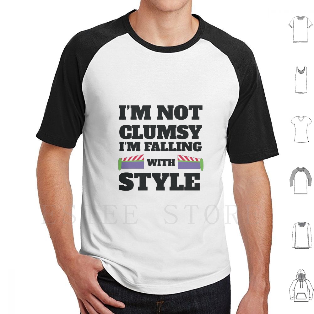 Clumsy t camisa de algodão dos - Kids Toys Vector avaliação e preço