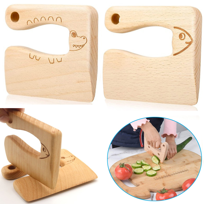 Madeira Finja Jogar Faca de Co - Kids Toys Kitchen avaliação e preço