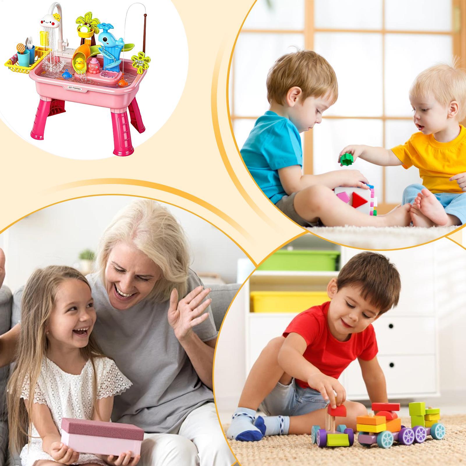 Pia Elétrica de Brincar para C - Kids Toys Kitchen avaliação e preço